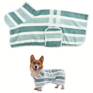 Super Absorbent Quick-Dry Dog Bathrobe