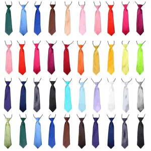 25/50pcs Dog Bow Ties Neckties Elastic