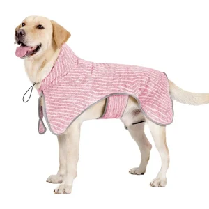 Pet Bathrobe Coat Fast Water Absorbent Towel