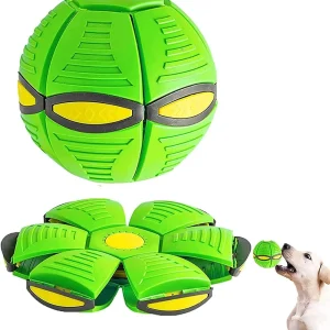 Indestructible Dog Toys Flying Saucer for Aggressive Chewers